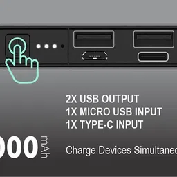 ocean mate 10000 mAh 22.5 W With MagSafe Compact Pocket Size Power Bank image 5