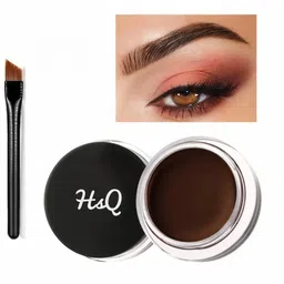 hsq Brown Gel Eyeliner with Brush – Intense Color, Waterproof & Long Lasting 5 g-picture-21