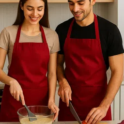 artisanaaura Cotton Chef's Apron - Free Size-picture-38