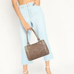 mochi Brown Women Shoulder Bag - Extra Large 66-7241-Brown image 2