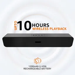 RZW Bluetooth Soundbar {MOBILE,TABLET,LAPTOP,COMPUTER,} USB/FM/TF card & supported 10 W Bluetooth Home Theatre image 2