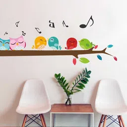 wallstick 72 cm Birds with Music (80 x 30 cm) Self Adhesive Sticker-picture-11