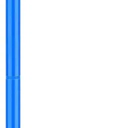 lcarno 1 Pc Spring Corner flags Portable Soccer Flags Soccer Poles Blue Two Piece Agility Pole-picture-13