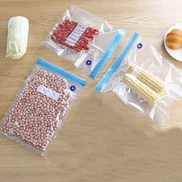 miraj Sous Vide Bags, Reusable Vacuum Food Storage Bags Without pump (26x28cm) Miscellaneous Storage Vacuum Bags, Travel Storage Vacuum Bags-picture-27