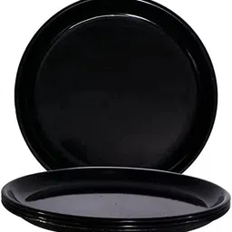 Buffet Plates, Unbreakable 11 Inch Heavy| Perfect for Home, Cafe, Restaurants Dinner Plate-image-0