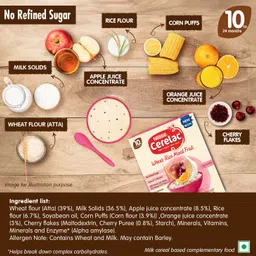 nestle cerelac Wheat Rice Mixed Fruit Cereal image 2