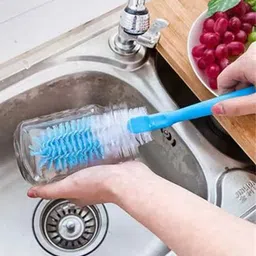 doctorgentle 2,Pcs Baby Brush Set (Multicolor) With Baby Soap Box image 4