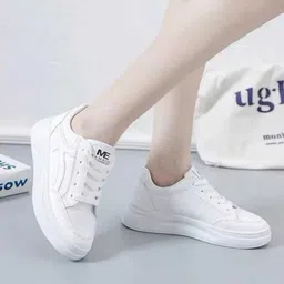 megpar Grey Trending Stylish Casual Shoes Sneakers For Women-picture-28