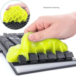 HOTKEI (500 gm)Multipurpose Laptop Pc Computer Keyboard Dust Cleaner Cleaning Slime Gel for Computers, Gaming, Laptops, Mobiles image 4