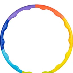 ratnas Hula hoop Rainbow (2344) 7 Pcs Durable, Sturdy Hula Hoop Rings-picture-33