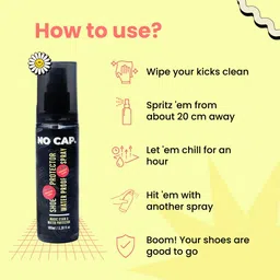 No Cap Water Repellent Shoes Spray Long Lasting Invisible Barrier Cleaner image 4