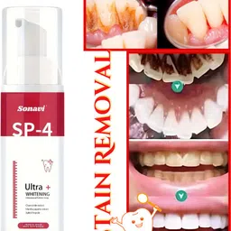 sonavi Stain Removal Teeth Whitening Liquid | Mint Flavour Teeth Whitening Liquid Teeth Whitening Kit image 2