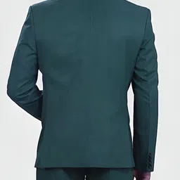 humjoli mens wear Men Solid Single Breasted Casual, Formal, Party, Festive & Wedding Blazer image 2