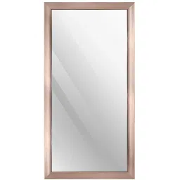k k glass & aluminium Rectangle (24X48) Brown Wall Mirrors image 3