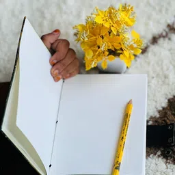 nizam handcraft Cute girl butterfly Printed Diary Notebook With Lock Clasp For Gift/Office A5 Diary 200 200 Pages image 5