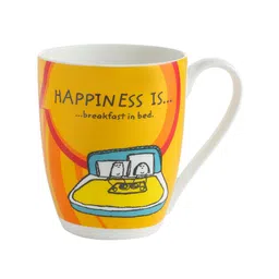 CLAY CRAFT Set of 4 Printed Ceramic Coffee Mugs image 4