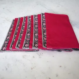 TARA- Sparkling Homes 6 Pieces Black Digital Printed Pure Cotton Table Placemats image 3