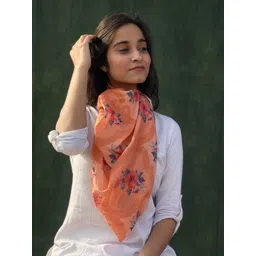 BUTA BUTI Floral Printed Cotton Scarf-picture-19