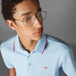 adidas originals Originals Twistknit Trefoil Polo Shirt image 3