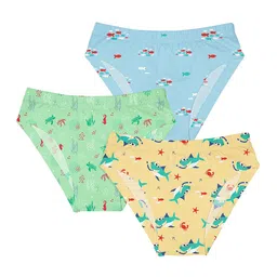 SuperBottoms Pack of 6 Supersoft Boy Sustainable Briefs Und-M-Br-KD-SS-4_6-6PACK image 1