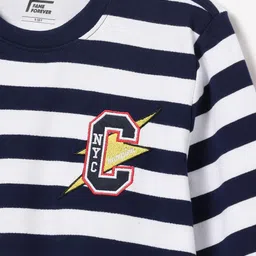 Fame Forever by Lifestyle Boys Striped Sweatshirt image 4
