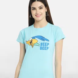 Fabflee Pack Of 3 Typography Printed Short Sleeves Regular Fit Cotton T-shirt image 3