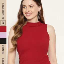 Miaz Lifestyle Multicoloured Cotton Top-picture-26