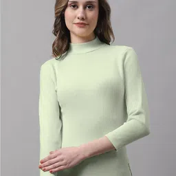 fbar FBARPack Of 2 High Neck Fitted Cotton Tops image 4