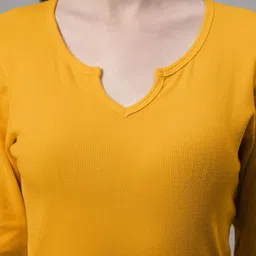 FBAR V-Neck Cotton Regular Top image 2