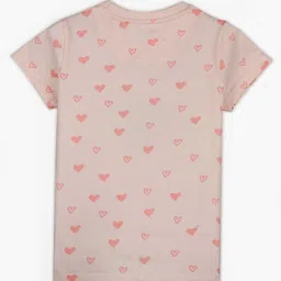 Gini and Jony Girls Pack Of 2 Typography Printed Cotton T-shirt image 4