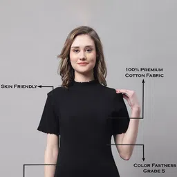 FBAR Pack Of 2 High Neck Cotton Tops image 2