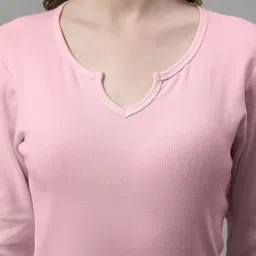 FBAR Pack Of 2 Round Neck Skin Friendly Bio-Wash Pure Cotton Fitted Tops image 2