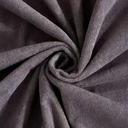 GADDA CO Grey Terry Fitted Waterproof Mattress Protector image 2