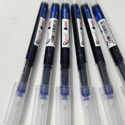 sunita enterprises Roller Gel Ink Pen Set – 0.5mm Fine Tip Smooth Writing Pens (5 Blue & 5 Black) Gel Pen image 5