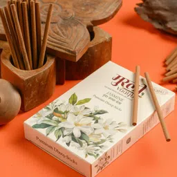 murli vaayu Premium Jasmine Bambooless Dhoop Sticks – 120g | Long Lasting Jasmine-picture-48