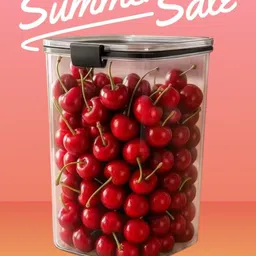 innovate hub Set of 6 Transparent Food Storage Containers – 1200ml – Airtight & Stackable Storage Box image 5