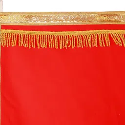 priyakant safawala 168 cm (6 ft) Door Velvet Room Darkening Curtain Single Curtain image 5