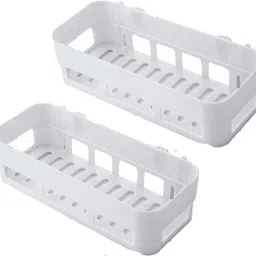 sjk Self Adhesive Wall Hanging BATHROOM floating Shelf (pack of 1) 1.883 Regular Organizer-picture-47