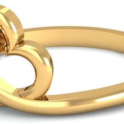 avsar AVR435 14kt Cubic Zirconia Yellow Gold ring image 5