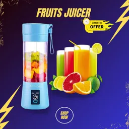 msodissa Electric Rechargeable Fruit Juicer Maker Portable USB Mini Juicer ShakerTY422 450 W Juicer Mixer Grinder-picture-10