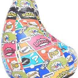 can bean bags XXL Tear Drop Bean Bag Cover (Without Beans) image 5