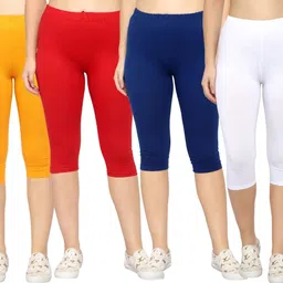 Women Multicolor Capri-image-3