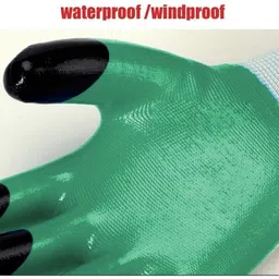 rbgiit Industrial Cleaning Gloves for Men & Women Nitrile, Nylon Safety Gloves (9 Pair) Hockey Gloves image 2