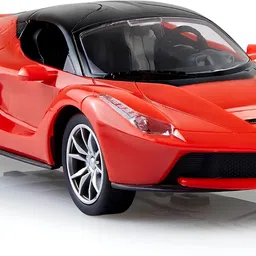 cannycubs Rechargeable Super Car with Openable Doors, SMOKE Function & Lights image 4