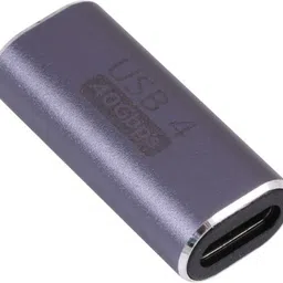TECHGEAR Grey Type C Female To type c Female Connector pd 40Gbps 100W PD Extender Adapter Phone Converter-picture-14