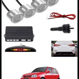 peeps store Car Premium 4 Silver Reverse Parking Sensor-AP25N76 Car Premium 4 Silver Reverse Parking Sensor-AP25N76 Parking Sensor-picture-16
