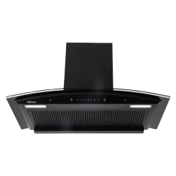 Sunflame Genial 90cm 1350m3/hr Ducted Auto Clean Wall Mounted Chimney with Motion Sensor Control (Black)-picture-13