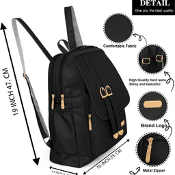 filza Medium 25 L Backpack Stylish Functional Trendy Cute & Casual Everyday image 4