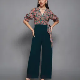 miss chase Printed Women Jumpsuit image 5