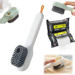 SEASPIRIT Shoe Sneaker Cleaning Combo kit (Wipe + Brush + Shoe Eraser) Shoe Care Kit Shoe Care Kit-picture-28